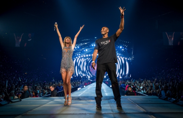 Kobe Bryant wished Taylor Swift for the artist with the 'most sold out shows' in music.