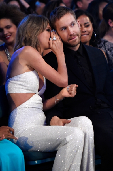 taylor swit and calvin harris at billboard music awards 2015