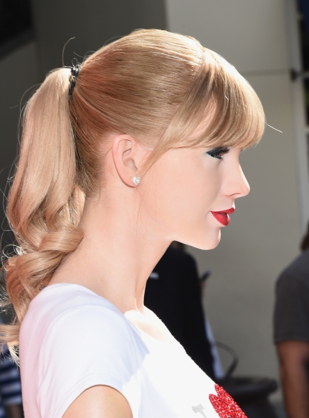 The wax figure of singer Taylor Swift is unveiled at Madame Tussauds Hollywood on October 27, 2014 in Hollywood, California.
